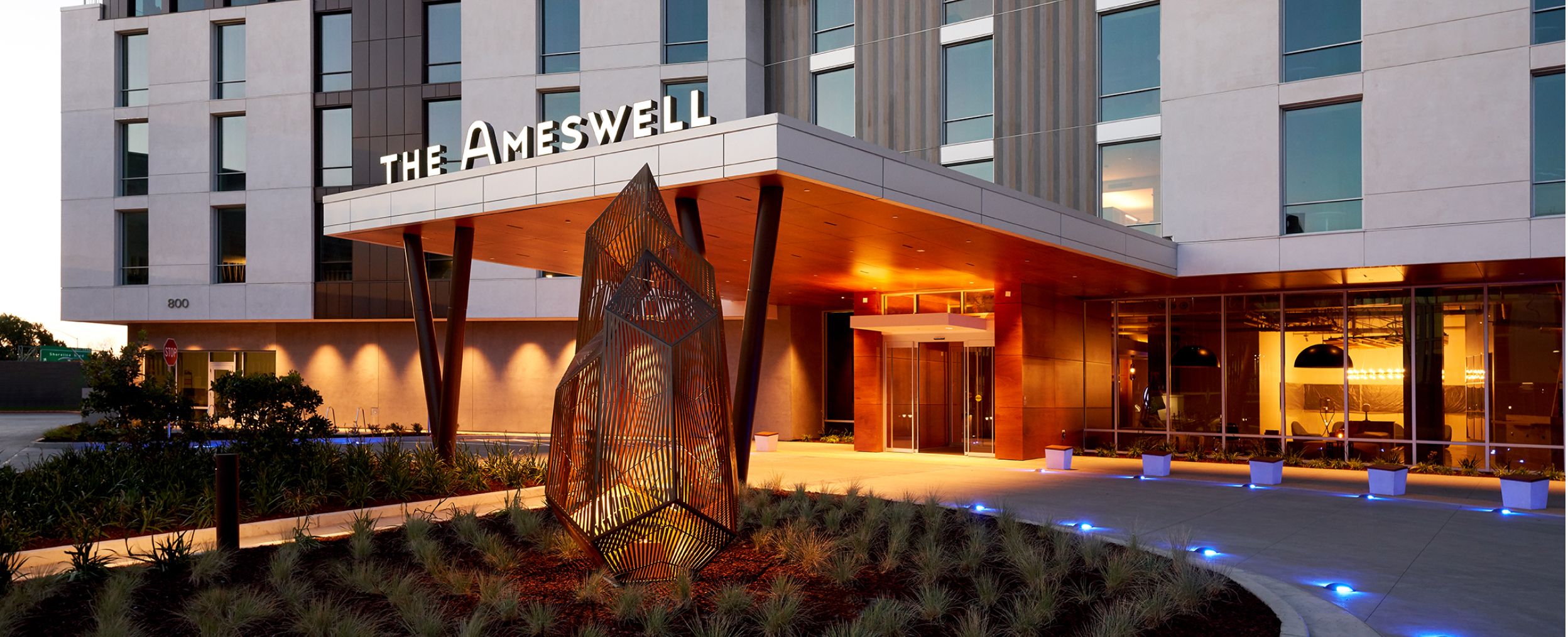The Ameswell hotel exterior