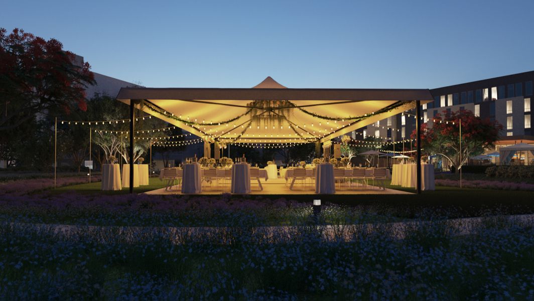 Outdoor event venue