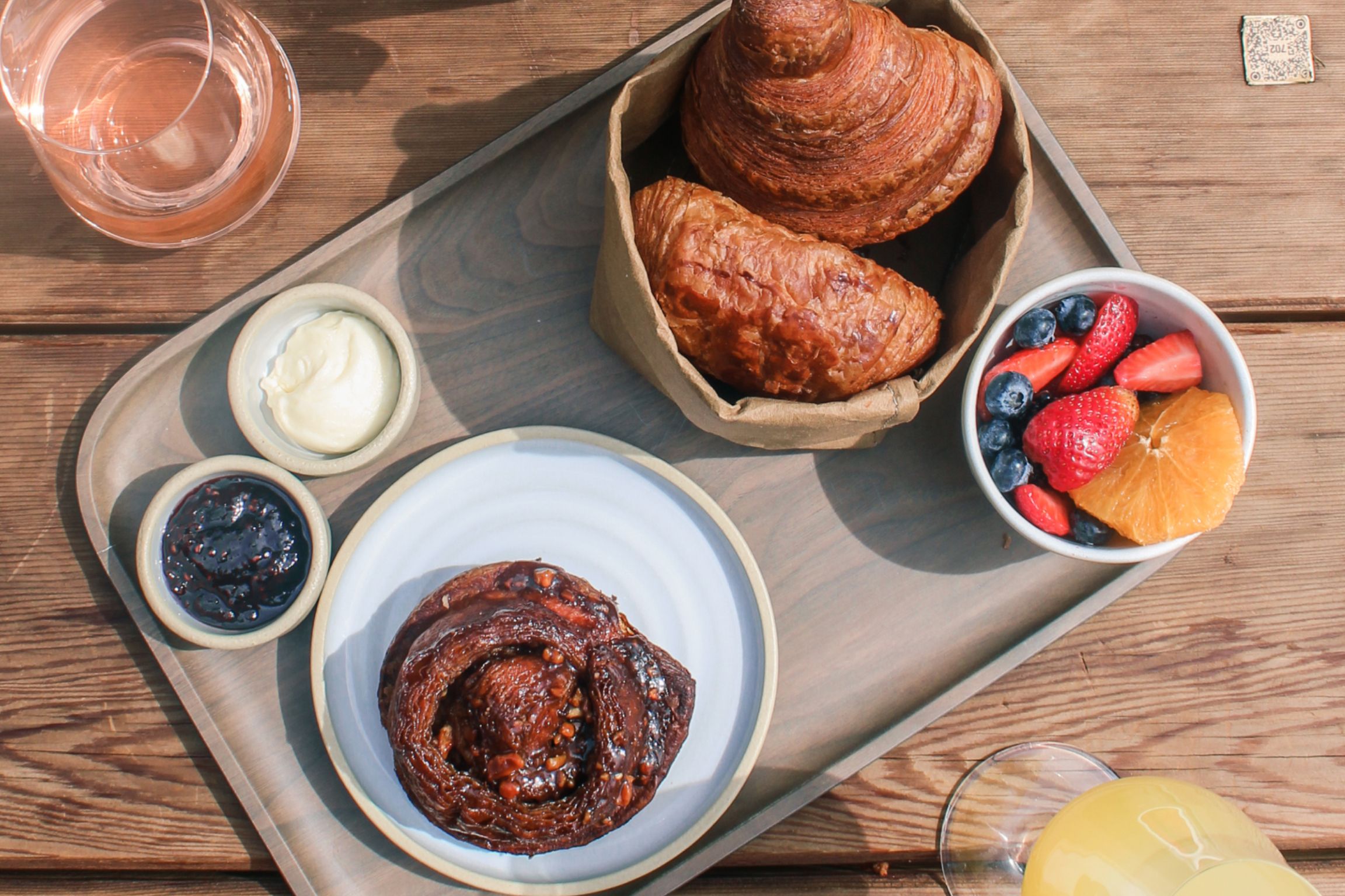 Hotel room with view