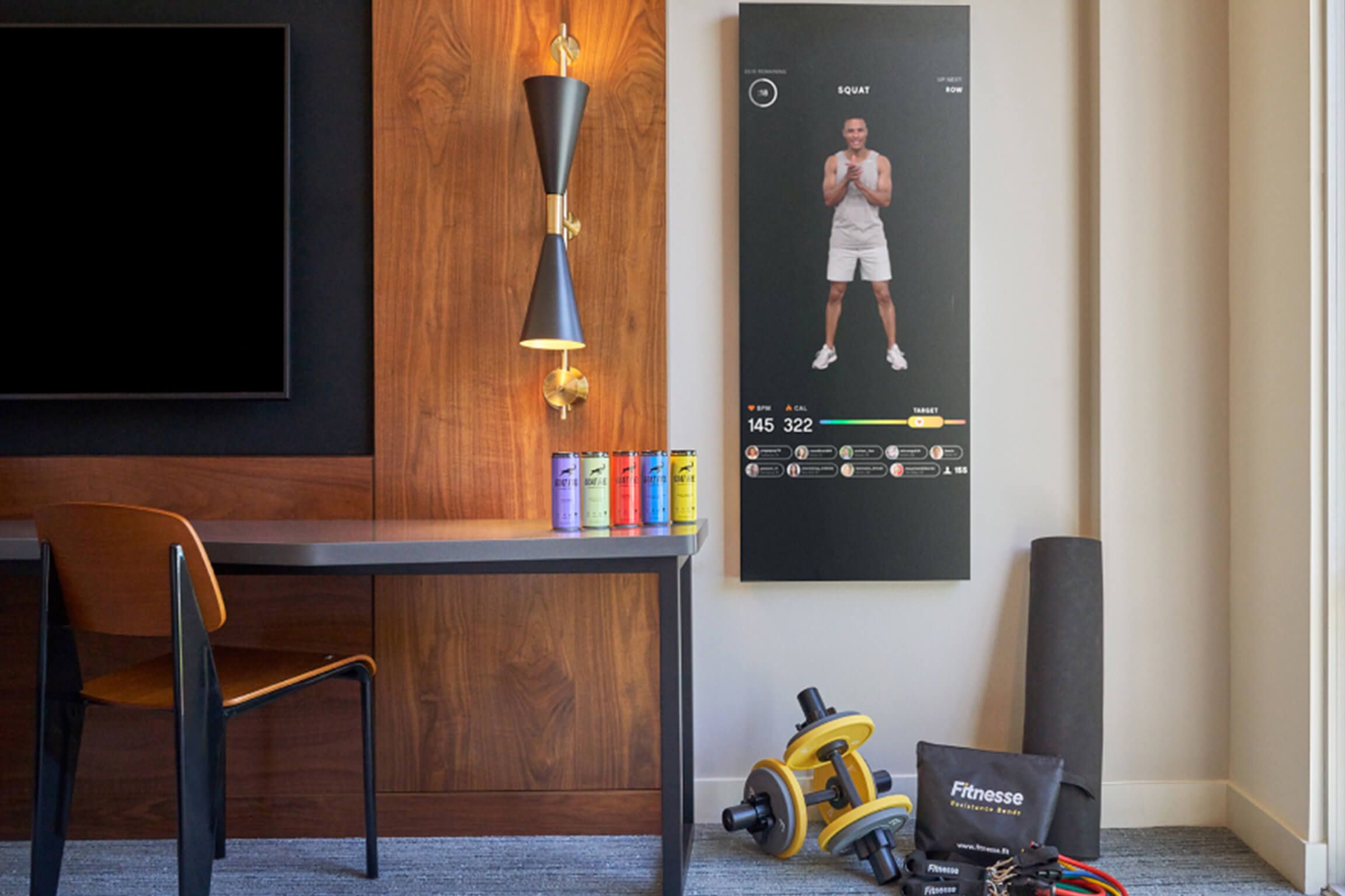 Hotel room with view