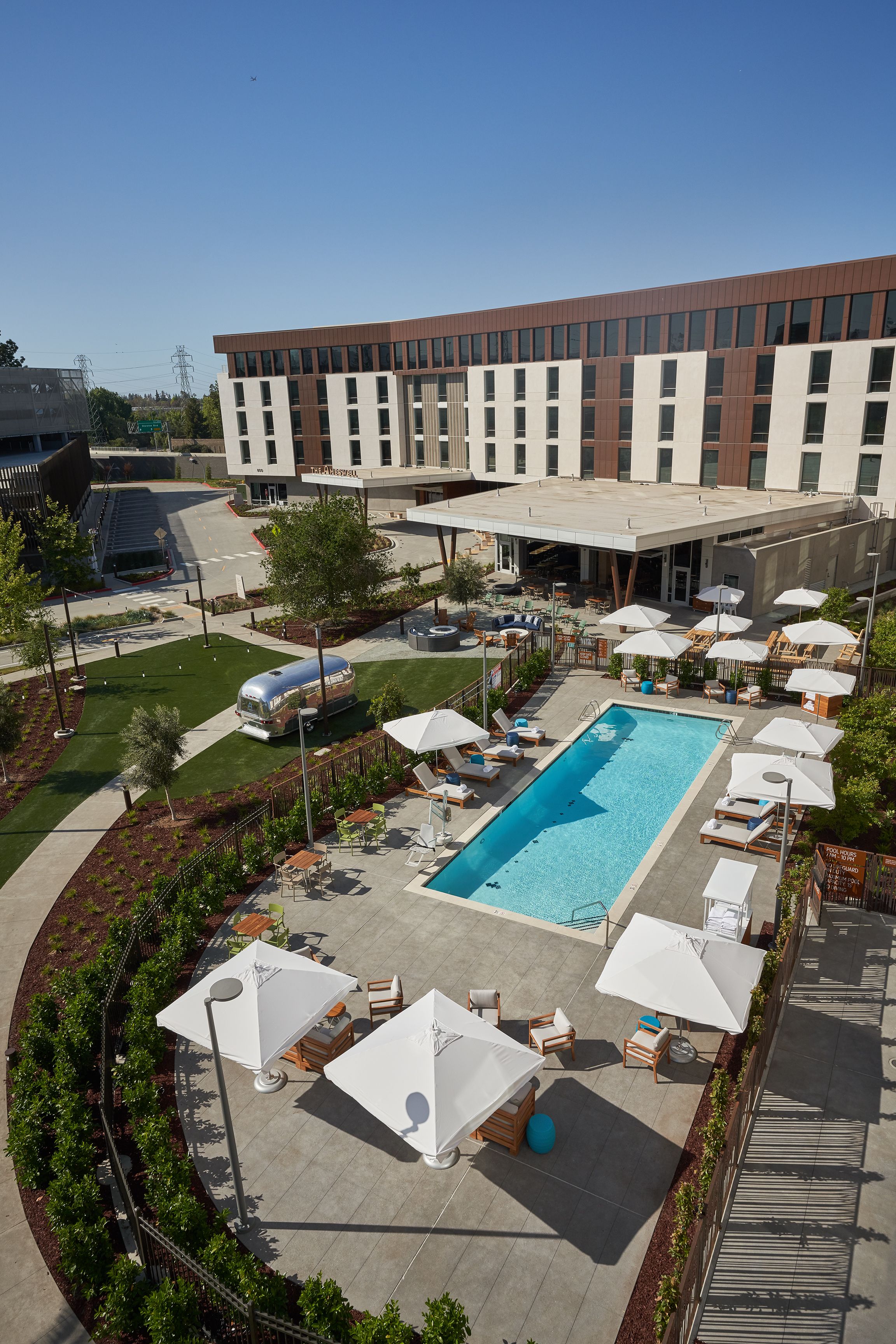 The rolling hils of the organic Juice Beauty farm on a sunny day